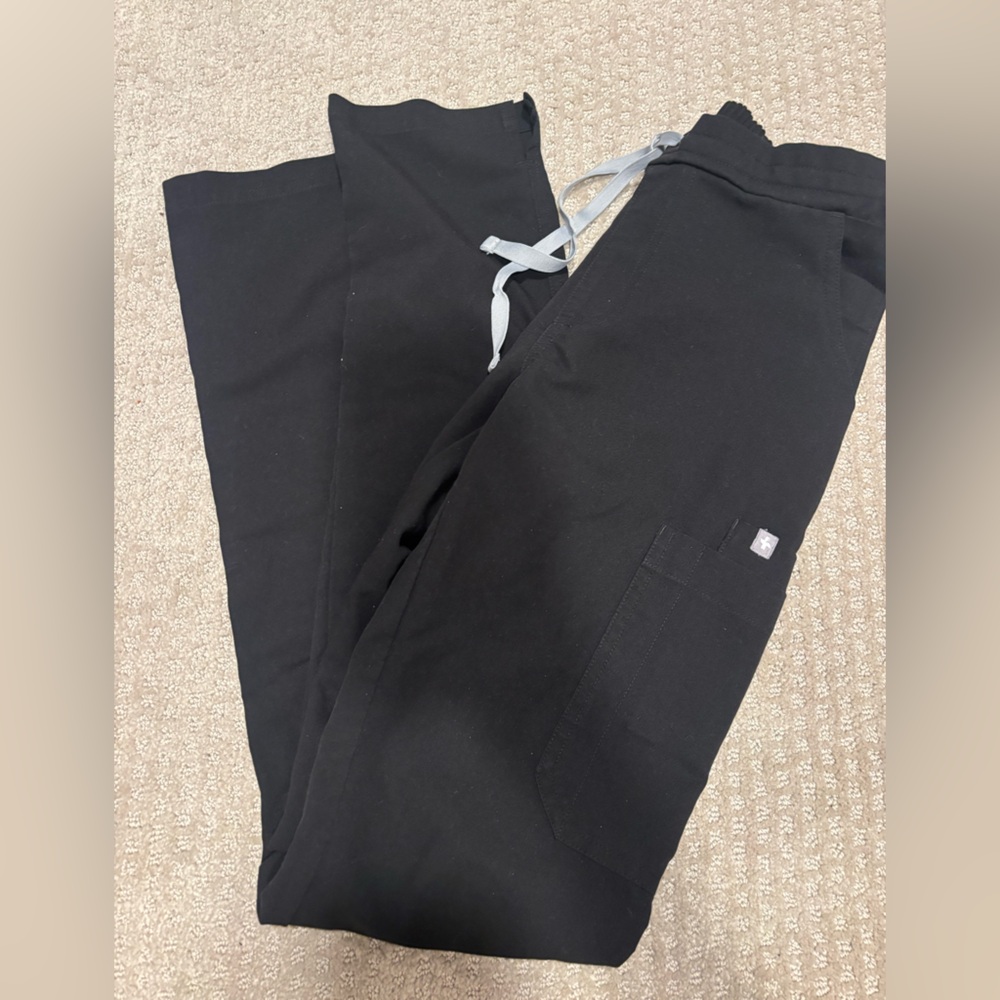 Figs Black XXST Yola scrub pants